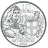 . 5ª moneda x AUSTRIA 10 EUROS 2021 CABALLERO ORDEN TEUTONICA Serie AVENTURA DE CABALLERIA PLATA SC en COINCARD BROTHERHOOD