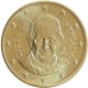 . 1 moneda x VATICANO 50 CENTIMOS 2014 PAPA FRANCISCO LATON SC- Vatikan euro coin