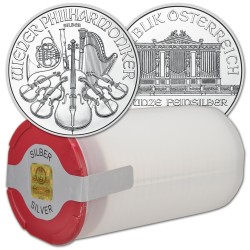. @14/ENERO Envío@ AUSTRIA 1,50 EUROS 2026 FILARMONICA DE VIENA MONEDA DE PLATA 1 ONZA Oz Österreich silver CAPSULA