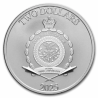 . @14/ENERO Envío@ NIUE 2 DOLARES 2025 PRINCESA LEIA y R2-D2 Robot STAR WARS MONEDA DE PLATA cápsula 1 ONZA OZ