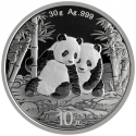 . @14/ENERO Envío@ CHINA 10 YUAN 2026 OSOS PANDAS y BAMBÚ MONEDA DE PLATA cápsula 1 ONZA Oz Ounce silver