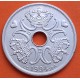 DINAMARCA 5 KRONER 1994 SIGLAS y CORONA KM.869 MONEDA DE NICKEL EBC Denmark coin