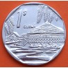 CUBA 1 PESO 2012 PAISAJE GUAMA Serie INTUR KM.579.2 MONEDA DE NICKEL EBC INSTITUTO NACIONAL DE TURISMO