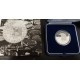 ITALIA 5 EUROS 2014 ABADIA DE SAN FRUTTUOSO Serie DELL ARTI KM.373 MONEDA DE PLATA PROOF ESTUCHE