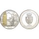 . @1 GRAMO ORO PURO + 5 ONZAS PLATA PURA@ ANDORRA 50 DINERS 1995 OLIMPIADA ATLANTA KM.115 MONEDA DE PLATA PROOF silver