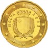 MALTA 20 CENTIMOS 2008 ESCUDO NACIONAL SC MONEDA 1º AÑO DE EMISION Euro coin