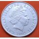 CAYMAN 25 CENTAVOS 2002 BARCO VELERO y REINA ISABEL II KM.87 MONEDA DE NICKEL EBC Cayman Islands