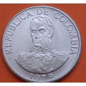COLOMBIA 1 PESO 1979 SIMON BOLIVAR KM.258 MONEDA DE NICKEL SC- REPÚBLICA