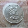 CANADA 5 DOLARES 2004 HOJA DE ARCE Reina ISABEL II @VER FOTOS@ MONEDA PLATA PURA 1 ONZA Oz MAPLE LEAF