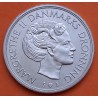 DINAMARCA 1 KRONE 1976 BB REINA MARGARITA II KM.862.2 MONEDA DE NICKEL SC- Denmark 1 Corona