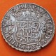 . @MUY RARA@ ESPAÑA Rey FELIPE V 8 REALES 1741 MF MEXICO Mo Tipo COLUMNARIO KM.103 MONEDA DE PLATA Pillar Dollar (BOTH)