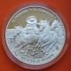 . @RARA@ MEXICO 5 NUEVOS PESOS 2000 EL HOMBRE y SU CABALLO KM.XXX MONEDA DE PLATA PROOF silver IBEROAMERICANA (BOTH)