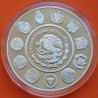 . @RARA@ MEXICO 5 NUEVOS PESOS 2000 EL HOMBRE y SU CABALLO KM.XXX MONEDA DE PLATA PROOF silver IBEROAMERICANA (BOTH)