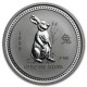 AUSTRALIA 50 CENTAVOS 1999 Año del CONEJO I Serie Lunar MONEDA DE PLATA SILVER 1/2 DOLAR ONZA HALF OZ YEAR OF THE RABBIT
