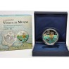 . @RARA@ ESPAÑA 10 EUROS 2020 Serie VUELTA AL MUNDO ESTRECHO DE MAGALLANES @COLOR@ 2ª MONEDA PLATA FNMT
