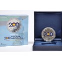 . 1 aaaaaaaaacoin @RARA@ ESPAÑA 10 EUROS 2024 POLICIA NACIONAL BICENTENARIO MONEDA DE PLATA ESTUCHE FNMT