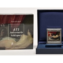 . 1 aaacoin ESPAÑA 10 EUROS 2024 VELAZQUEZ - VENUS DEL ESPEJO MONEDA DE PLATA COLORES ESTUCHE FNMT ONZA