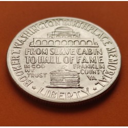ESTADOS UNIDOS 1/2 DOLAR 1951 BOOKER T. WASHINGTON MEMORIAL KM.198 MONEDA DE PLATA SC Half Dollar commemorative