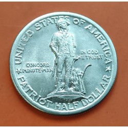 ESTADOS UNIDOS 1/2 DOLAR 1936 LEXINGTON CONCORD SESQUICENTENNIAL MONEDA DE PLATA SC Half Dollar Commemorative