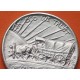 . @LUJO@ ESTADOS UNIDOS 1/2 DOLAR 1937 D JEFE INDIO - OREGON TRAIL KM.159 MONEDA DE PLATA USA Half Dollar Commemorative