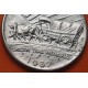 . @LUJO@ ESTADOS UNIDOS 1/2 DOLAR 1937 D JEFE INDIO - OREGON TRAIL KM.159 MONEDA DE PLATA USA Half Dollar Commemorative