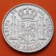 . @ÚLTIMO AÑO DE EMISIÓN@ ESPAÑA Reina ISABEL II 10 REALES 1864 Ceca de MADRID KM.611.2 MONEDA DE PLATA MBC-