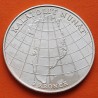 . @RARA@ GROENLANDIA Territorio de DINAMARCA 2 KRONER 1953 MAPA y MONARCAS KM.844 MONEDA DE PLATA Denmark