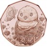 AUSTRIA 5 EUROS 2021 POLLITO DE PASCUA 2ª MONEDA DE COBRE SC Osterreich coin EIN KLEINES WUNDER