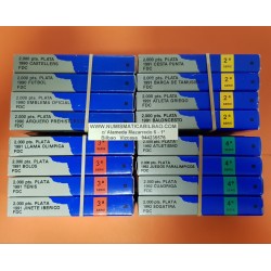 . 13 ONZAS DE PLATA PURA x España 2000 PESETAS 1990+1991+1992 OLIMPIADA DE BARCELONA PROOF ESTUCHE FNMT 16 monedas