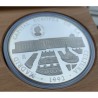 ESPAÑA 25 ECU 1992 MADRID CAPITAL CULTURAL MONEDA DE PLATA ESTUCHE FNMT 25 Ecus 1992 OZ Cincuentín 5 ONZAS