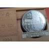 5 onzas x ESPAÑA 25 ECU 1994 BATALLA DE LEPANTO y MIGUEL DE CERVANTES MONEDA DE PLATA Cincuentin SI ESTUCHE FNMT 25 Ecus 1994