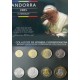 . @RARA@ ANDORRA CARTERA OFICIAL 2005 PAPA JUAN PABLO II IN MEMORIAM COIN COLLECTION 1 CENTIM a 2 DINERS 1995