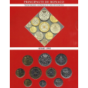 . @ULTIMAS MONEDAS ANTES DEL EURO@ MONACO CARTERA OFICIAL 1995 SC 1 Céntimo a 20 Francos 1995 RAINIERO III COFFRET