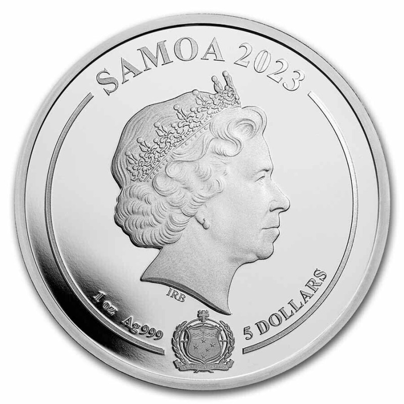 . @AGOTADAS@ SAMOA 5 DOLARES 2022 + 2023 PIOLIN Serie LOONEY TUNES 4 MONEDAS DE PLATA OZ ONZA