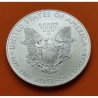 ESTADOS UNIDOS 1 DOLAR 2008 EAGLE LIBERTY MONEDA DE PLATA PURA SC $1 Dollar Coin USA UNITED STATES ONZA OZ OUNCE