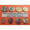 FRANCIA MONEDAS EURO 2002 SC 1+2+5+10+20+50 Centimos + 1 EURO + 2 EUROS 2002 PROCEDE DE CARTERA OFICIAL France Euroset
