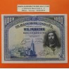 ESPAÑA 1000 PESETAS 1928 REY FERNANDO III Sin serie 0712835 Pick 78 BILLETE MBC- Spain banknote