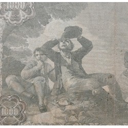 ESPAÑA 1000 PESETAS 1949 MARQUES DE SANTILLAN Sin Serie 1317644 Pick 138 BILLETE @ESCASO@ Spain banknote