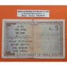 . @SUPER RARO - PVP NUEVO 3.800€@ INDIA 5 RUPIAS 1917 KING GEORGE V Serie J-82 Pick 4 BILLETE MUY CIRCULADO 5 Rupees