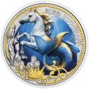 . @ENVÍO HOY@ AUSTRIA 3 EUROS 2026 HIPOCAMPO Serie Criaturas Místicas @COLORES@ 2ª MONEDA DE NICKEL Hippokamp