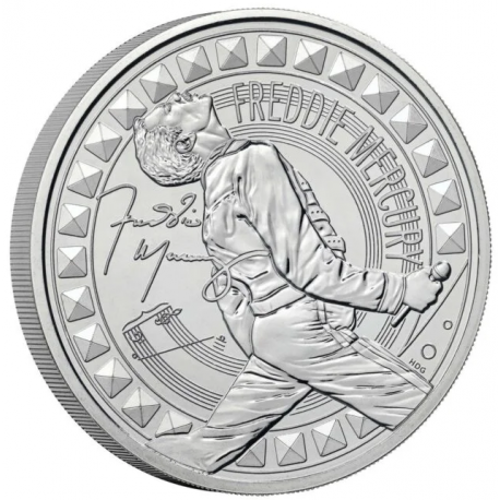 . 1 aaaaaaaaaaacoin @FREDDIE MERCURY - 28 Enero Envío@ INGLATERRA 5 LIBRAS 2025 THE QUEEN MONEDA DE NICKEL SC Royal Mint Set