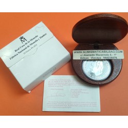 ESPAÑA 10 EUROS 2002 PRESIDENCIA DE LA UNION EUROPEA MONEDA DE PLATA PROOF ESTUCHE y CERTIFICADO FNMT