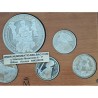 . 7 monedas x ESPAÑA 2000 PESETAS 2000 (6 uds) + 10000 PESETAS 2000 PLATA ESTUCHE FNMT V CENTENARIO DE CARLOS V