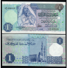 LIBIA 1 DINAR 1988 MUAMMMAR GADAFFI y MEZQUITA Pick 54 BILLETE SC Libya UNC BANKNOTE