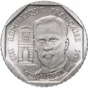 FRANCIA 2 FRANCOS 1995 LOUIS PASTEUR y PROBETAS DE LABORATORIO KM.1119 MONEDA DE NICKEL EBC France 2 Francs