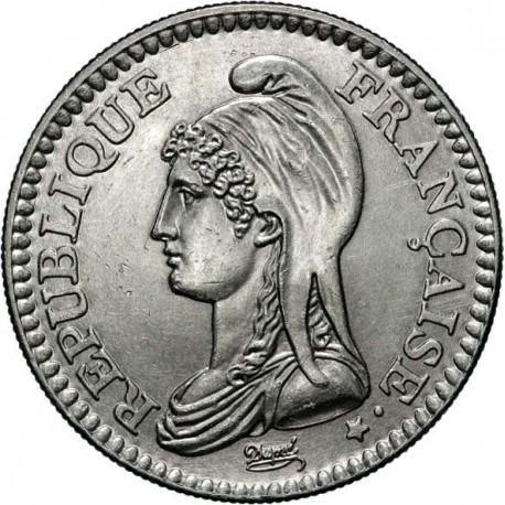 FRANCIA 1 FRANCO 1992 DAMA REPUBLICANA KM.1004 MONEDA DE NICKEL SC- France Franc