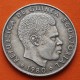 . @RARA@ GUINEA ECUATORIAL 25 BIPKWELE 1980 * 19 80 DICTADOR TEODORO OBIANG KM.52 MONEDA DE NICKEL MBC Equatorial Guinea