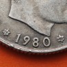. @RARA@ GUINEA ECUATORIAL 25 BIPKWELE 1980 * 19 80 DICTADOR TEODORO OBIANG KM.52 MONEDA DE NICKEL MBC Equatorial Guinea