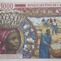 . @PVP NUEVO 125@€ Guinea Ecuatorial ESTADOS DEL ÁFRICA CENTRAL 5000 FRANCOS 2000 TRABAJADORES Pick 504.NF BILLETE EBC-