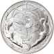 SAN MARINO 5 EUROS 2007 ANGELES y OPORTUNIDADES KM.473 MONEDA DE PLATA SC 18 grs Ley 925 0,53 ONZAS